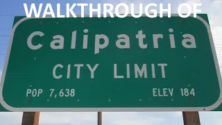 Calipatria City, Salton Sea - Tour Walkthrough & Dinner at Mexican Donuts