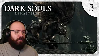 The Bell Gargoyles & Exploring Darkroot Garden - Dark Souls Remastered | Blind Playthrough [Part 3]