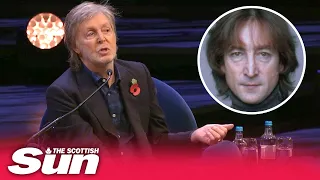 Paul McCartney: I never got round to telling John Lennon I loved him