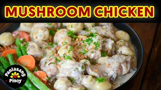 Mushroom Chicken | Creamy Chicken with Mushrooms