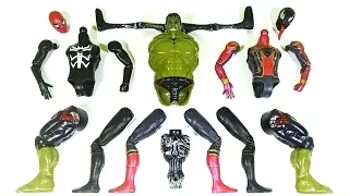 Assemble Toys ~ Spider-Man, Hulk Smash Vs Venom And Sirenhead ~ Avengers Marvel Toys