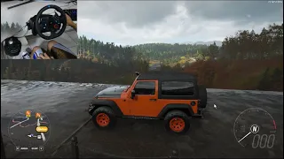 Jeep Wrangler - Forza Horizon 4 Logitech G29 Gameplay (Steering Wheel + Shifter)