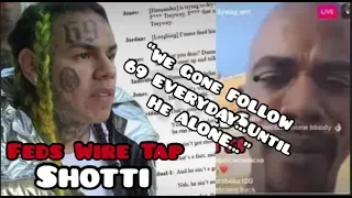 TMZ Releases WIRE TAP PHONE CALL Of Shotti Plotting to "VIOLATE" 6ix9ine (Transcript ONLY)