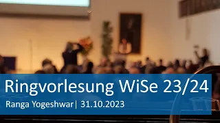 RINGVORLESUNG DES PRÄSIDENTEN WS 2023/24: Ranga Yogeshwar