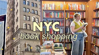 Come Book Shopping With Me In NYC! ✨📚 (fav stores + book haul!)