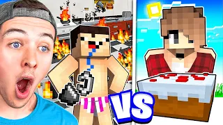 Brothers vs Sisters in MINECRAFT!