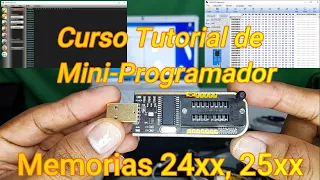 👉Curso Tutorial de Mini-Programador USB CH341A de memorias, Serie 24, 25.EEPROM Flash Como Utilizar👈