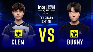 Clem vs. Bunny - IEM SC2 Katowice 2024 - Group Stage