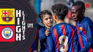 HIGHLIGHTS: FC Barcelona vs Manchester City U11 2022