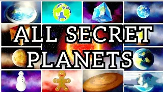 How to get ALL SECRET PLANETS in SOLAR SMASH NEW FLAT MARS (Novrmber 2023)