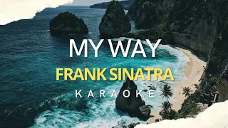 MY WAY - Frank Sinatra no vocal (karaoke) nada D