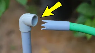I DIDN'T KNOW HOW TO Connect Water Pipe Joint In Pvc Pipe.