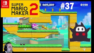 Ninji-Speedrun: Katzen-Mario-Sprint / Super Mario Maker 2 Online- Levels #37