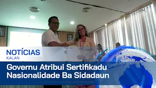 DJRN Entrega Setifikadu Nasionalidade Ba Sidadaun Estranjeiru Nain 186