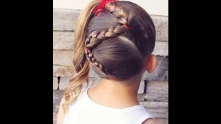 Zig Zag Braid into a High Side Ponytail | Brown Haired Bliss