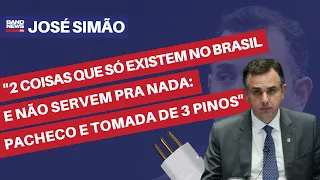 "2 coisas que só existem no Brasil e não servem pra nada: Pacheco e tomada de 3 pinos" | José Simão