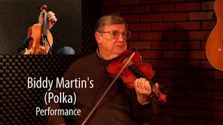 Biddy Martin's Polka - Trad Irish Fiddle Lesson by Kevin Burke