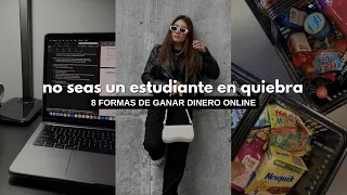 Mejores formas de ganar dinero en línea para estudiantes 🤑 + tips para iniciar