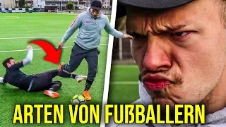 ARTEN VON FUßBALLSPIELERN (NEYMAR, RAMOS,..)