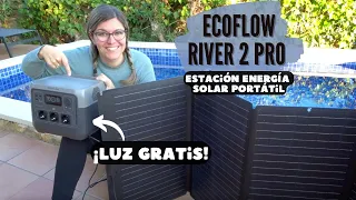 ECOFLOW RIVER 2 PRO Opinión y Review *ESTACIÓN ENERGÍA SOLAR Portátil* ELECTRICIDAD GRATIS