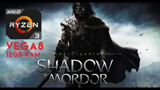 Middle-earth: Shadow of Mordor | High Settings | Ryzen 3 2200G Vega 8(Stock) 12Gb DDR4 Ram Gameplay