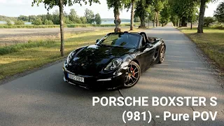 PORSCHE BOXSTER S - Intense POV Drive