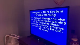 Eas Tornado Warning On Weather Radio And TV 7/5/22