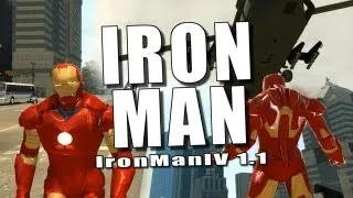 Grand Theft Auto IV - Iron Man IV Beta 1.1' (MOD) HD