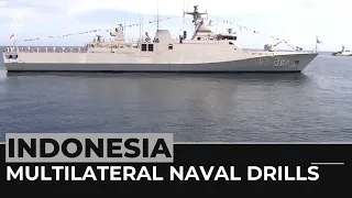 Indonesia begins multilateral naval drills amid regional tension