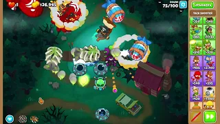 Bloons TD6   The Cabin   CHIMPS Walkthrough Tutorial   with Etienne