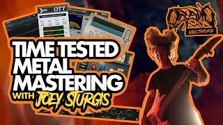 Mastering a sick metal mix with Joey Sturgis!