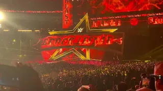 Roman Reigns and Brock Lesnar WRESTLEMANIA 38 LIVE ENTRANCES!!!