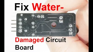 Water/Humidity Affected Circuit Board - Cleaning (4K)