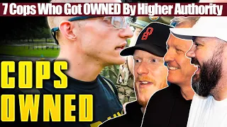 7 Dumb Cops Who Got OWNED By Higher Authority REACTION | OFFICE BLOKES REACT!!