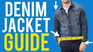 Denim Jacket Fit Guide For Men - The Correct Way to Wear It