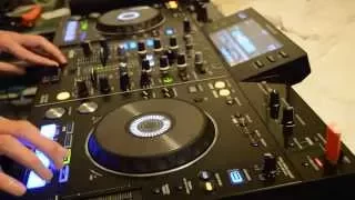 Pioneer XDJ-RX Loop Slice Function Demo