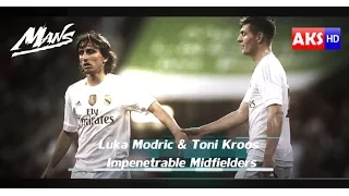 Luka Modric & Toni Kroos - Impenetrable Midfielders 2015/2016 HD