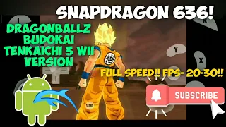 1 GB) Dragon Ball Z Budokai Tenkaichi 3 Wii Setting 30 FPS! - Dolphin MMJ  Android 