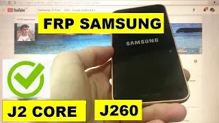 FRP Samsung J2 Core Сброс Гугл аккаунта android 8.1