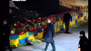 Петра Порошенко освистали на Майдане