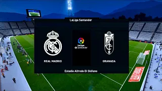 Real Madrid vs Granada | 2020-21 La Liga | PES 2021