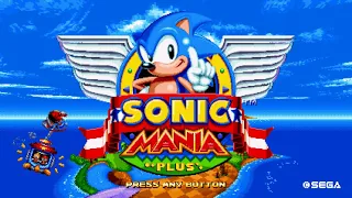 100% Прохождение Sonic Mania Plus,ВСЕ ИЗУМРУДЫ ХАОСА