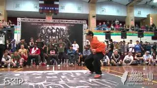 Hip-Hop Best8-3 Yukihiro vs Aka Kin | 20130303 OBS VOL.7 TAIWAN FINAL