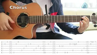 No Time To Die - Billie Eilish (fingerstyle guitar) (tutorial/tab playthrough)