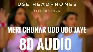 Meri Chunar Udd Udd Jaye (8D Audio) | Falguni Pathak | Love Song | Mr. 8D World..🔥🔥🎧
