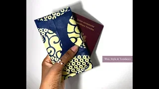 Protège passeport | Wax, Style & Tendance