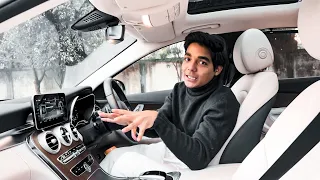 MERI MERCEDES KE SPECIAL FEATURES !! I  FINALLY CAR DETAILING VLOG I Rohit Zinjurke  I Reactionboi