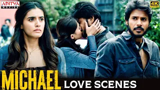 Michael Hindi Dubbed Movie Love Scene | Vijay Sethupathi, Sundeep Kishan, Divyansha | Aditya Movies