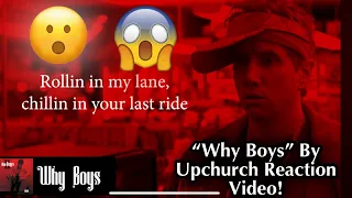 UPCHURCH DISSED TOM MACDONALD 😳😱👀 "Why Boy" Reaction Video!! #upchurchreaction