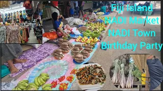 Fiji Island Trip, Nadi Market,  Nadi Town and a little birthday 🎉 🥳 #vlog #travel